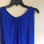 Aidan Mattox  size 0 retro blue sequin dress Photo 2