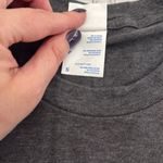 Port & Company Canadian Fast Food Bear Chase Graphic Long Sleeve Tee Gray S Photo 2