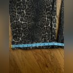 Betsey Johnson L -  Cargo Jumpsuit Denim Léopard Strapless Wide Leg  RARE Photo 5