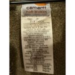 Carhartt  Cotton Sherpa Lined Canvas Work Vest Blue Size 2XL Warm Outdoor Western Photo 1