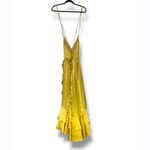Lulu’s In Love Forever Mustard Yellow Satin Lace Photo 6