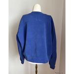 Lululemon Perfectly Oversized Cropped Crewneck Blue Size 10 Photo 3