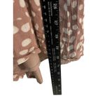 Pink Lily Pink White Speckled Print Kimono Sleeve Romper Jumpsuit Women's L Photo 2