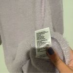 Miami  Francesca’s Rosemary Mock Neck Fuzzy‎ Sweater Mini Dress Soft Lilac medium Photo 7
