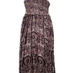 Free People Neutral 'Season In The Sun' Smocked Slip Dress Small Photo 2