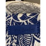Vera Bradley 🍂 Tote Bag Quilted Floral Travel‎ Shoulder Bag Blue Photo 5