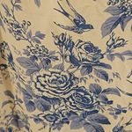Reformation ππ Kourtney Dress ~ Pompadour Blue Floral Bird Print 4 NWOT Photo 13