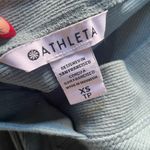 Athleta Presence Sweatshirt Teal Green Ribbed Longsleeve Backless Extra Small Photo 4