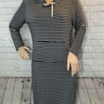 Velvet Torch  Hooded Long Sleeve Tee Shirt Dress L Photo 1