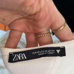 ZARA white cutout mini party cocktail dress sz xs Photo 3
