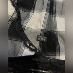 Victoria's Secret Victoria’s Secret Black White Plaid Flannel Pajama Shorts Sleepwear Size M NWT Photo 10