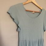 See You Monday  Light Blue Butterfly Sleeve Dress Size Small Photo 1