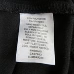 Leith  Short Sleeve Blouse, Crew Neck Stretch Jersey Top Womens XS Black NWOT Photo 3