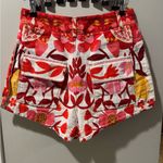 Farm Rio NWOT  Off White Romantic Orchard Shorts Photo 8