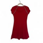 BDG  Urban Outfitters NWT Red Annabelle Tee‎ Mini Dress Contrast Stitch Small Photo 2