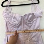 House Of CB House‎ of CB  ISRA CRYSTAL SATIN CORSET MINI DRESS  NWOT size M Photo 9