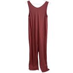 Fabletics  Grace Relaxed Wide Leg Jumpsuit XL Women’s Dark Rouge Photo 1