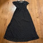 A New Day  NWT polka dot chiffon ruffle sleeve maxi dress small Photo 8