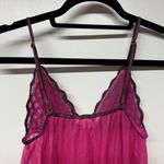 Victoria's Secret  Very Sexy Babydoll Lace Chemise Dress Size Small Purple Photo 4