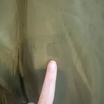 Zeagoo  Full Zip Bomber Jacket Unisex Small Y2K Streetwear Green Orange Rust Photo 5