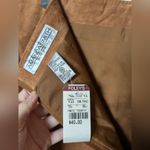 Amanda Smith Vintage  Silky Suede Women's 14 Tan/Brown Skirt Photo 4