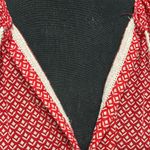 Joe Fresh  Loose Flowy VNeck Halter Racer Back Top Tassels Accent Boho EUC Photo 4