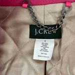 J.Crew  Pink Lady Day Coat Wool Jacket Thinsulate Lined Size Small Photo 5
