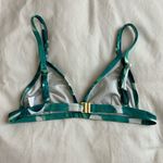 MINKPINK Made by Resort Palm Leaf Bikini Top Photo 1