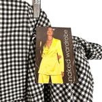 Naked Wardrobe Gingham The Statement Cocktail Dress Castlecore Sleeve Small NWT Photo 11