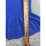 Lilly Pulitzer celene sweater peplum purple/blue medium Viscose Nylon Photo 5