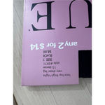 Hue  French Lace Thigh High Stockings Black 15 Denier 5971 Very Sheer Leg Size 1 Photo 4