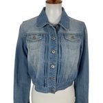 One 5 One  Jean Jacket Medium Blue Denim Casual Streetwear Classic Photo 1