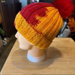 Hand knitted, Iowa State, stocking cap.​​ Photo 3