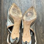 Giorgio Armani  Silver Pointed Heels Photo 8
