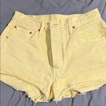 Levi's Levi’s Yellow Women's Denim Shorts Photo 1
