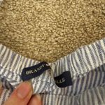 Brandy Melville  Marie Lou Linen Pants Blue White Photo 2