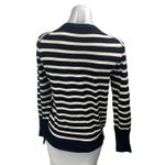 ZARA  Womens Black White Long Sleeve Crew Neck Knit Pullover Sweater Top Size XL Photo 1