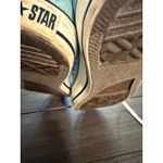 Converse  All Star Low‎ Top Blue Sneakers Canvas Shoes women's Size 8 Photo 4