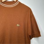 Lacoste  IZOD Vintage Brown Pullover Sweater Photo 5