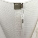 ASOS NWT Curve Mini Wrap Sundress with Embroidered Trim White Size 22 Sun Dress Photo 3