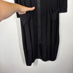 Sun Kim Zipper Dress Size Small Black Photo 4