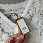 Kings Road NWT Women’s White Maxi Summer‎ Dress with Crochet Cardigan Size M Size M Photo 5