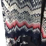 Sax blue white and pinkish red boho swim cover Photo 11