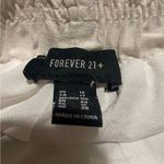 Forever 21 White Athletic Shorts Photo 1