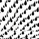 Love moschino  Raindrop Print Dress Sz.10 NWT Photo 8