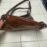 Kathy Van Zeeland  Y2K Crossbody Purse Fleur De Lis Buckles Photo 3