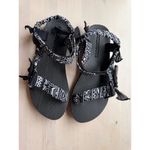 ARIZONA LOVE Bandana Trekky Sandals size 42/ US 12 Black Photo 4