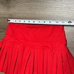Goldhinge 12” Red Pleated Pocket Tennis Skirt Skort Size XS Photo 5
