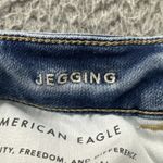 American Eagle  Jegging Jeans Distressed Stretch Mid Rise Light Wash Women 2 x 27 Photo 3