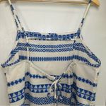 Aerie American Eagle  Jacquard Open Back Dress. Size: XL. Blue and White. NWT. Photo 4